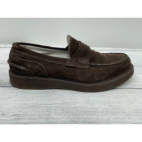 Baldinini Brown Suede Loafers - Picture 5 of 12